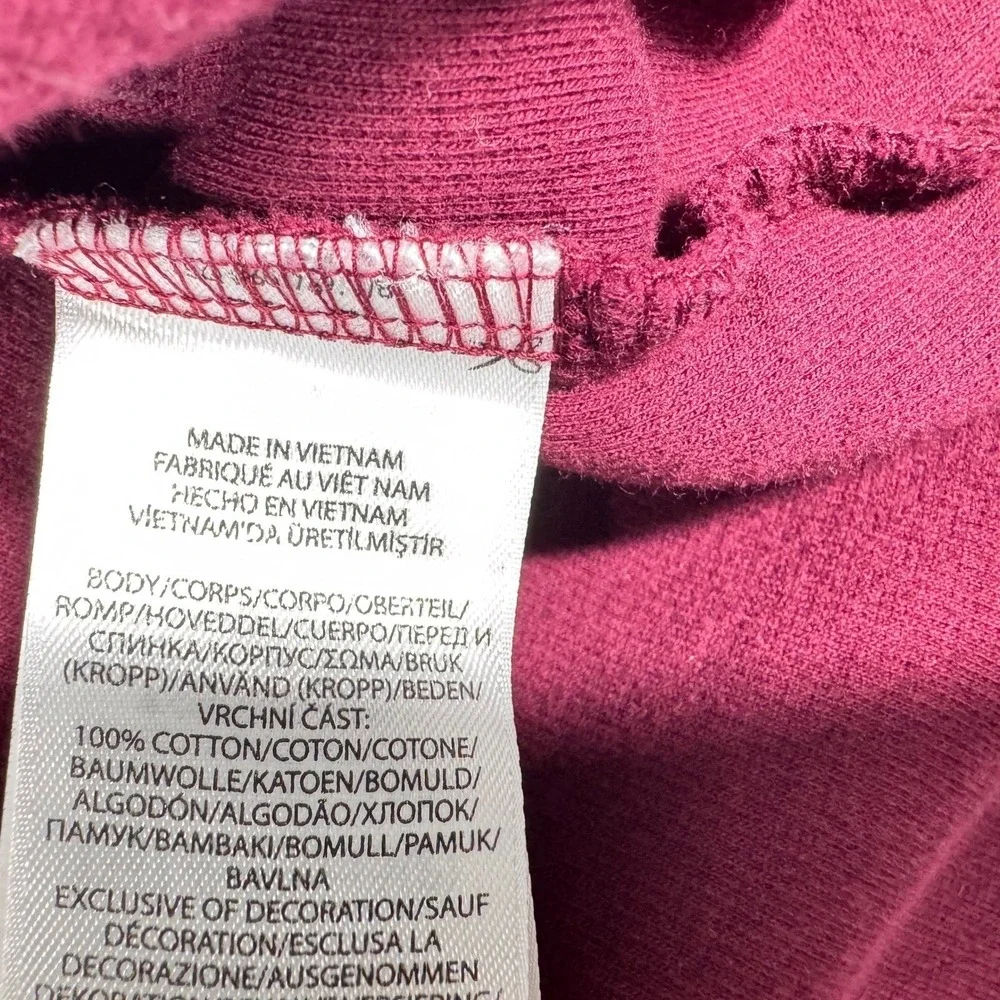 Polo Ralph Lauren Pullover Sweater Mens 3XB Burgundy Quarter Zip Big Pony Logo